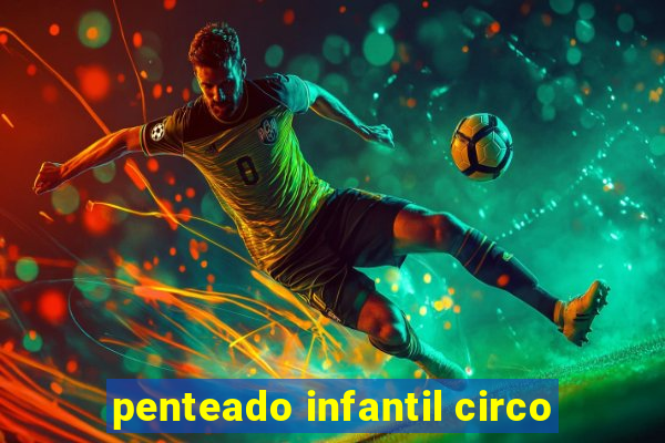 penteado infantil circo