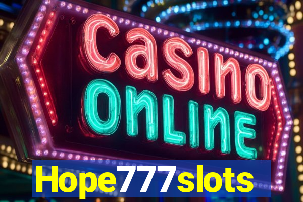 Hope777slots