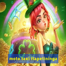 moto taxi itapetininga