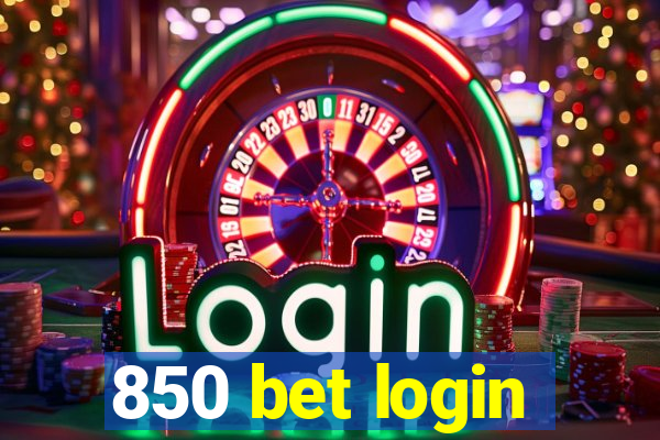 850 bet login