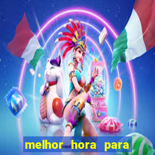 melhor hora para jogar fortune rabbit