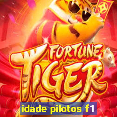 idade pilotos f1