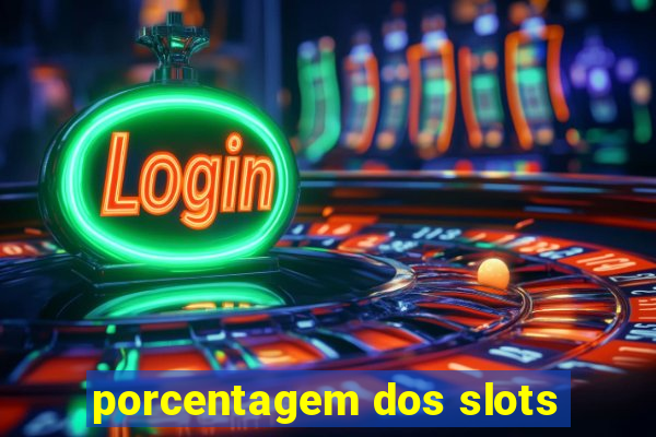 porcentagem dos slots