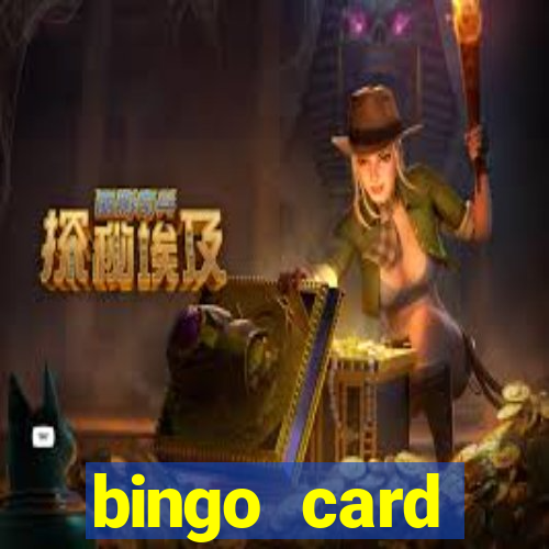 bingo card generator with pictures