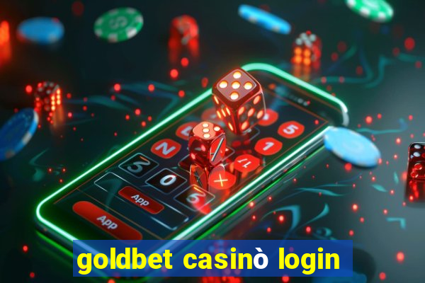 goldbet casinò login