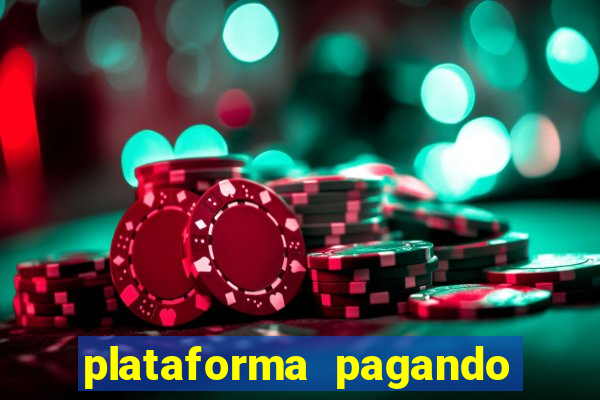 plataforma pagando no cadastro