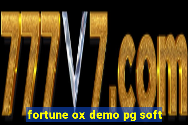 fortune ox demo pg soft