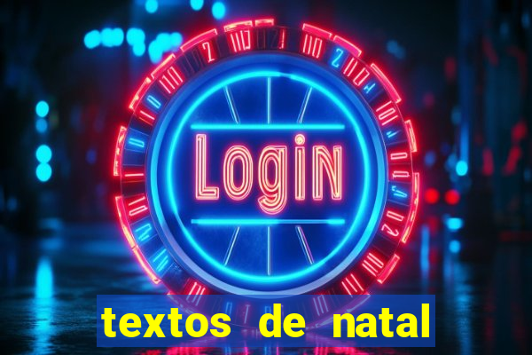 textos de natal para leitura