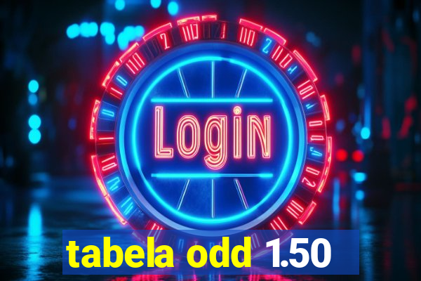 tabela odd 1.50